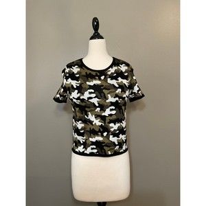Women's Small Michael Kors Camo Sweater like Shirt